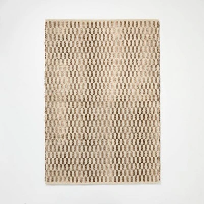 Checkered Stripe Rug Brown - Threshold™ designed with Studio McGee Checkered Stripe Rug Brown - Threshold™ Designed With Studio McGee -Threshold shop GUEST 717c7841 3032 4250 850a 76c5ab372d6b