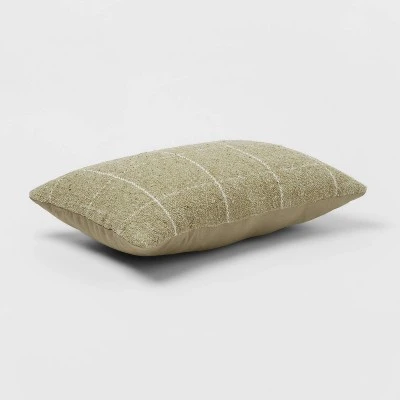 Oblong Windowpane Woven Decorative Throw Pillow Green - Threshold™ Oblong Windowpane Woven Decorative Throw Pillow Green - Threshold™ -Threshold shop GUEST 71ff805d 2375 4ebe bfc5 3305efc8e609