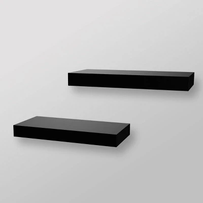 Set of 2 16" Wood Ledge Wall Shelf - Threshold™ Set Of 2 16" Wood Ledge Wall Shelf - Threshold™ -Threshold shop GUEST 786bb85f 6197 472d 842d 71e64f1ae7fe