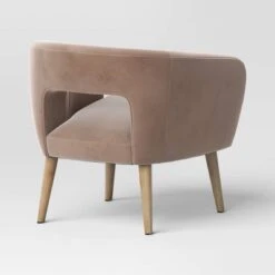 Barrel Open Back Accent Chair Velvet Camel - Threshold™ -Threshold shop GUEST 7cda3f6e f279 4070 a7ef 92b757c1d401