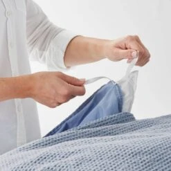 Washed Waffle Weave Duvet Cover & Sham Set - Threshold 3 Washed Waffle Weave Duvet Cover & Sham Set - Threshold -Threshold shop GUEST 7e062dfd 8ed0 467c ab0a 41681ab8b77a