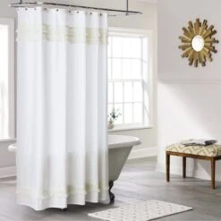 Macramé Fringe Shower Curtain Cream - Threshold™ 3 Macramé Fringe Shower Curtain Cream - Threshold™ -Threshold shop GUEST 7eeb8034 7f1e 476c bc36 6fe107c3a630