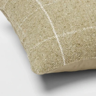 Oblong Windowpane Woven Decorative Throw Pillow Green - Threshold™ Oblong Windowpane Woven Decorative Throw Pillow Green - Threshold™ -Threshold shop GUEST 7f3cf003 e862 443f a263 8ad99d00133e