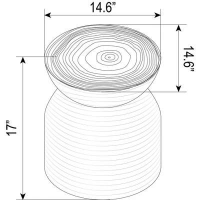 Grantsville Drum Accent Table Black - Threshold™ designed with Studio McGee Grantsville Drum Accent Table Black - Threshold™ Designed With Studio McGee -Threshold shop GUEST 82f4aac6 8d31 4914 8f5f 47d6585c349c