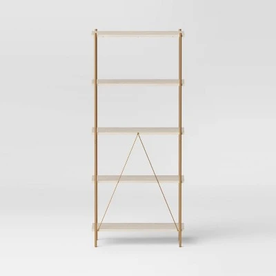 72" Elowen 5 Shelf Bookcase - Threshold™ 72" Elowen 5 Shelf Bookcase - Threshold™ -Threshold shop GUEST 8776c5eb 87c8 4f33 957e cd5c958e8dad
