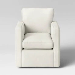 Pinetops Swivel Base Accent Chair - Threshold™ 1 Pinetops Swivel Base Accent Chair - Threshold™ -Threshold shop GUEST 87809f8b 57c1 4b95 9911 c12284a9baec