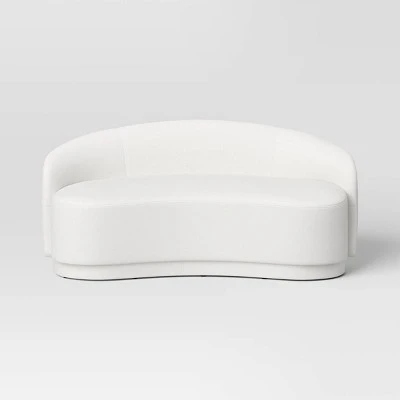 Lupine Curved Loveseat Cream Boucle - Threshold™ Lupine Curved Loveseat Cream Boucle - Threshold™ -Threshold shop GUEST 8ae1676a 9d77 458a b246 8794ef492112