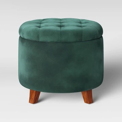 Tufted Round Storage Ottoman - Threshold Tufted Round Storage Ottoman - Threshold -Threshold shop GUEST 8b462eb1 b29f 4321 ac3f 6b969ee2a18b