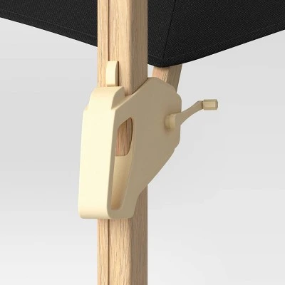 11'x11' Offset Patio Umbrella - Light Wood Pole - Threshold™ 11'x11' Offset Patio Umbrella - Light Wood Pole - Threshold™ -Threshold shop GUEST 8bdf74db d871 4135 bb73 703edeb6e709