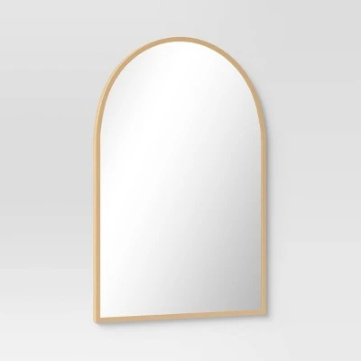 20" x 30" Arched Metal Wall Mirror Brass - Threshold™ 20" X 30" Arched Metal Wall Mirror Brass - Threshold™ -Threshold shop GUEST 8c733a7c 7a3a 49fc a40c dc314edd8701