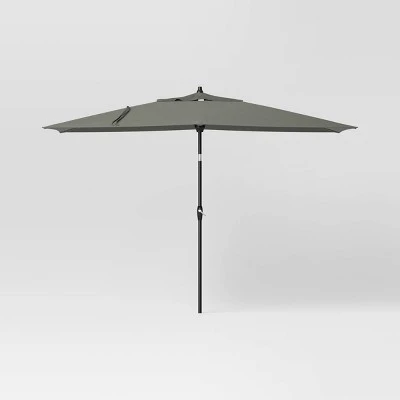 10'x6' Rectangular Market Patio Umbrella - Black Pole - Threshold™ 10'x6' Rectangular Market Patio Umbrella - Black Pole - Threshold™ -Threshold shop GUEST 8cb4bc59 5500 47b9 a686 30aa13f945ef