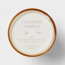 Colored Vase Glass With Dustcover Cashmere Vanilla Candle Ivory - Threshold™ 3 Colored Vase Glass With Dustcover Cashmere Vanilla Candle Ivory - Threshold™ -Threshold shop GUEST 8d091c5b bbc5 49dc 9739 323e5f4d7b9f