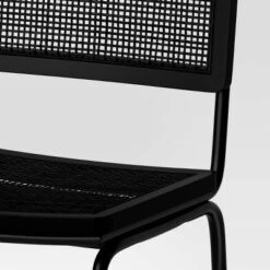 Errol Cane And Wood Counter Height Barstool With Metal Legs Black - Threshold™ 3 Errol Cane And Wood Counter Height Barstool With Metal Legs Black - Threshold™ -Threshold shop GUEST 8d531c38 f04f 47f8 a38f a23cf11cc959