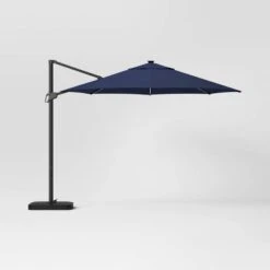 11'x11' Offset Solar Patio Umbrella - Black Pole - Threshold™ 5 11'x11' Offset Solar Patio Umbrella - Black Pole - Threshold™ -Threshold shop GUEST 8d69f96f db44 4b3a afcd 32a950477624