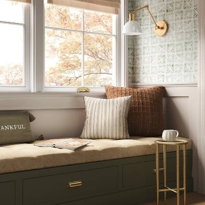 Cotton Flax Woven Striped Square Throw Pillow - Threshold™ Cotton Flax Woven Striped Square Throw Pillow - Threshold™ -Threshold shop GUEST 8e416bbd 8903 4742 a98b dfc699b1420c