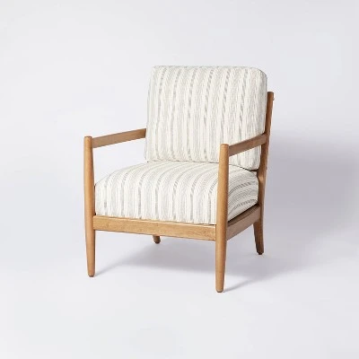 Park Valley Ladder Back Wood Arm Accent Chair - Threshold™ designed with Studio McGee Park Valley Ladder Back Wood Arm Accent Chair - Threshold™ Designed With Studio McGee -Threshold shop GUEST 92be03c0 1a4a 45cc 8fbc 9166e77bc4ae