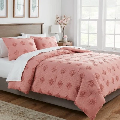Tufted Diamond Crinkle Comforter & Sham Set - Threshold™ Tufted Diamond Crinkle Comforter & Sham Set - Threshold™ -Threshold shop GUEST 9519085a 0a60 45f4 8342 9ad9ec8d3905