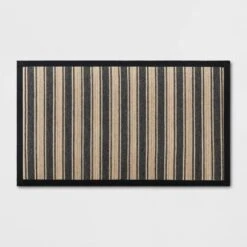 Vintage Striped Rug Black/Brown - Threshold™ 3 Vintage Striped Rug Black/Brown - Threshold™ -Threshold shop GUEST 957cb680 597f 4505 bd98 e254698b17f9