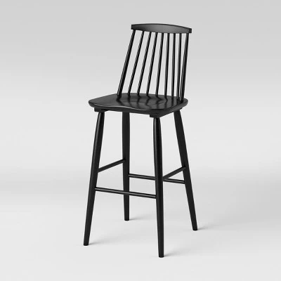 Harwich High Back Windsor Barstool Black - Threshold™ Harwich High Back Windsor Barstool Black - Threshold™ -Threshold shop GUEST 9651070a ca70 4c5d 97ab b017d6b0a209