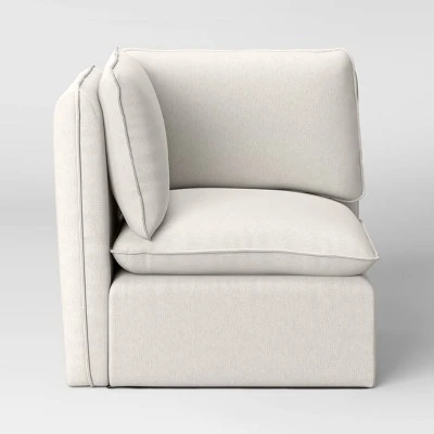 Haven French Seam Modular Sectional Sofa Cream (Corner Piece) - Threshold™ Haven French Seam Modular Sectional Sofa Cream (Corner Piece) - Threshold™ -Threshold shop GUEST 96d15dd7 3a21 4751 bf7c 5efcaed82624