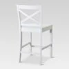 Carey 24" Counter Height Barstool - White - Threshold™