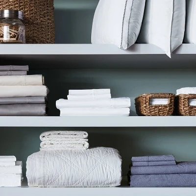 Performance Sheet Set (California King) White 400 Thread Count - Threshold™ Performance Sheet Set (California King) White 400 Thread Count - Threshold™ -Threshold shop GUEST 989b30f8 735d 49ba ac6a 6851f0dba79c