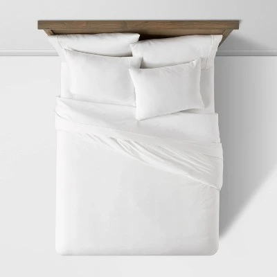 Washed Cotton Sateen Duvet & Sham Set - Threshold™ Washed Cotton Sateen Duvet & Sham Set - Threshold™ -Threshold shop GUEST 9d2bd4dc 093d 47e8 b00d 44ec609e56b0