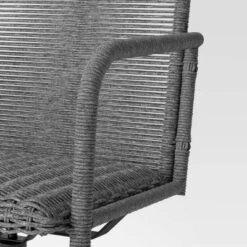 2pc Granby Padded Wicker Outdoor Patio Dining Chairs Swivel Chairs Gray - Threshold™ 4 2pc Granby Padded Wicker Outdoor Patio Dining Chairs Swivel Chairs Gray - Threshold™ -Threshold shop GUEST a2329e13 28a4 4d79 b964 0664d43c43fa