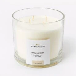 Clear Glass Masala Rose Candle White - Threshold™ Designed With Studio McGee 5 Clear Glass Masala Rose Candle White - Threshold™ Designed With Studio McGee -Threshold shop GUEST a428fcef ae40 495d b3e2 43ba30c44f06