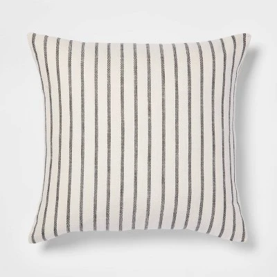Oversized Cotton Striped Square Throw Pillow - Threshold™ Oversized Cotton Striped Square Throw Pillow - Threshold™ -Threshold shop GUEST ab5e725c aa17 43dd 9fa3 af75f3484fd1