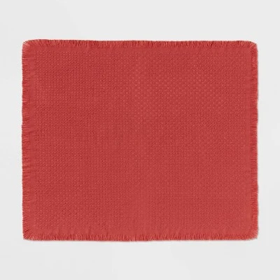 Solid Woven Throw Blanket Pink - Threshold™ Solid Woven Throw Blanket Pink - Threshold™ -Threshold shop GUEST ab700190 2cf8 45e4 a53c 7be1ea02a43a