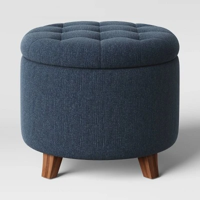 Tufted Round Storage Ottoman - Threshold Tufted Round Storage Ottoman - Threshold -Threshold shop GUEST ac3ff38e 3c31 442a 8cdd 27eb008a7b3d
