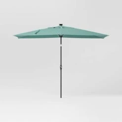 10'x6' Rectangular Solar Market Patio Umbrella - Black Pole - Threshold™ 8 10'x6' Rectangular Solar Market Patio Umbrella - Black Pole - Threshold™ -Threshold shop GUEST adfeb821 0b88 4e89 b0b1 ed1efe41b945