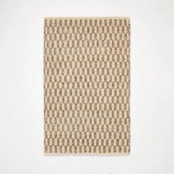 Checkered Stripe Rug Brown - Threshold™ Designed With Studio McGee 3 Checkered Stripe Rug Brown - Threshold™ Designed With Studio McGee -Threshold shop GUEST b2864ce6 6869 48dc 80bf 0c1c5704bc0f