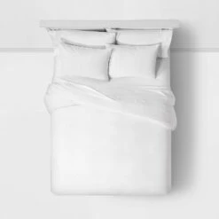 Organic Solid Duvet & Sham Set - Threshold
