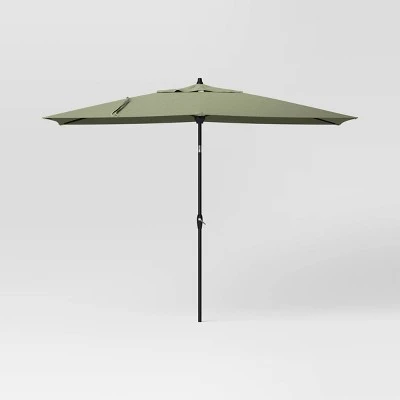 10'x6' Rectangular Market Patio Umbrella - Black Pole - Threshold™ 10'x6' Rectangular Market Patio Umbrella - Black Pole - Threshold™ -Threshold shop GUEST b45ccdfe 1dde 434c a118 14d97653a266