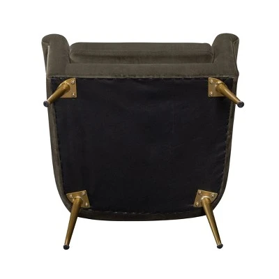 Carmine Luxe Arm Accent Chair with Brass Legs - Threshold™ Carmine Luxe Arm Accent Chair With Brass Legs - Threshold™ -Threshold shop GUEST b6f59835 3277 40ac 8807 c2aa405025ed