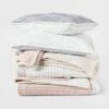 Reversible Cotton Stripe Quilt Collection - Threshold™ 10 Reversible Cotton Stripe Quilt Collection - Threshold™ -Threshold shop GUEST b8ccb283 2195 4fc7 852f b1fe27727bba