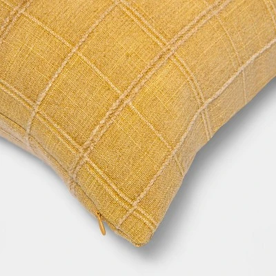 Woven Washed Windowpane Throw Pillow - Threshold™ Woven Washed Windowpane Throw Pillow - Threshold™ -Threshold shop GUEST b96a51e5 3eb9 4ba4 a95a c241eee0f630