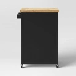 Windham Wood Top Kitchen Cart - Black - Threshold™ 2 Windham Wood Top Kitchen Cart - Black - Threshold™ -Threshold shop GUEST ba6cd08c 62b1 4d30 a86d d2e971ffa715
