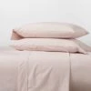 300 Thread Count Organic Cotton Solid Sheet Set - Threshold™