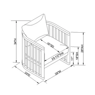Richfield Barrel Spindle Back Accent Chair Cream/Natural - Threshold™ designed with Studio McGee Richfield Barrel Spindle Back Accent Chair Cream/Natural - Threshold™ Designed With Studio McGee -Threshold shop GUEST bbb41ede da8a 4504 8108 f181a183083e