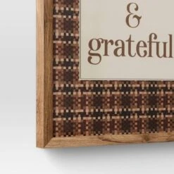 16" X 20" Thankful & Grateful Framed Under Plexi - Threshold™ 2 16" X 20" Thankful & Grateful Framed Under Plexi - Threshold™ -Threshold shop GUEST bd2cf633 6979 44fc a0d1 f0c03a232a9b