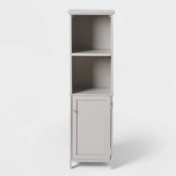 Wood Linen Tower Gray - Threshold™