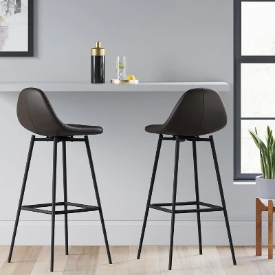 Copley Upholstered Barstool - Threshold™ Copley Upholstered Barstool - Threshold™ -Threshold shop GUEST bea69e38 a8fd 4acf 9af6 f688caecadde