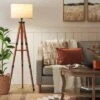 Tripod Floor Lamp With Shelf Brown Wood - Threshold™ 4 Tripod Floor Lamp With Shelf Brown Wood - Threshold™ -Threshold shop GUEST c29a7836 503f 4e78 a6f3 d9375c56ca88