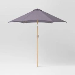 9'x9' Market Patio Umbrella - Light Wood Pole - Threshold™ 11 9'x9' Market Patio Umbrella - Light Wood Pole - Threshold™ -Threshold shop GUEST c32dc650 cfb9 4508 b3cf 3d6d2b8ee31d