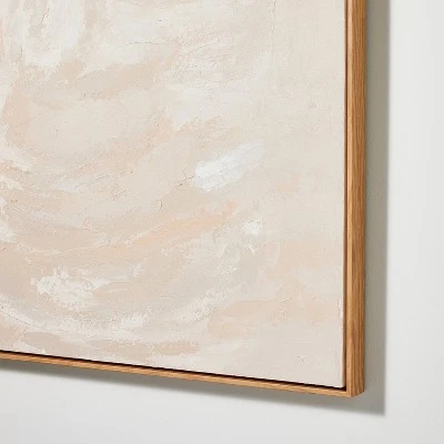 30" x 30" Hope To Taupe Framed Embellished Canvas Light Wood - Threshold™ designed with Studio McGee 30" X 30" Hope To Taupe Framed Embellished Canvas Light Wood - Threshold™ Designed With Studio McGee -Threshold shop GUEST ccde678f 9ae0 42f8 84af 67fbf089c3b0