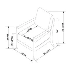 Park Valley Ladder Back Wood Arm Accent Chair - Threshold™ Designed With Studio McGee 5 Park Valley Ladder Back Wood Arm Accent Chair - Threshold™ Designed With Studio McGee -Threshold shop GUEST ce32bc3c bd47 42a8 bac8 4fae9f0aa812