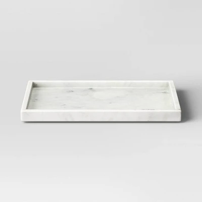 Rectangle Marble Tray White - Threshold™ Rectangle Marble Tray White - Threshold™ -Threshold shop GUEST d5c1cfda 9114 4f04 b3e9 01979492a46e